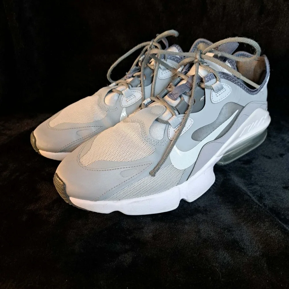 Nike Air Max Infinity 2 Pure Platinum Wolf Grey CU9452-007 Mens Size 10.5
